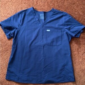 Figs women’s one pocket scrub top - Navy